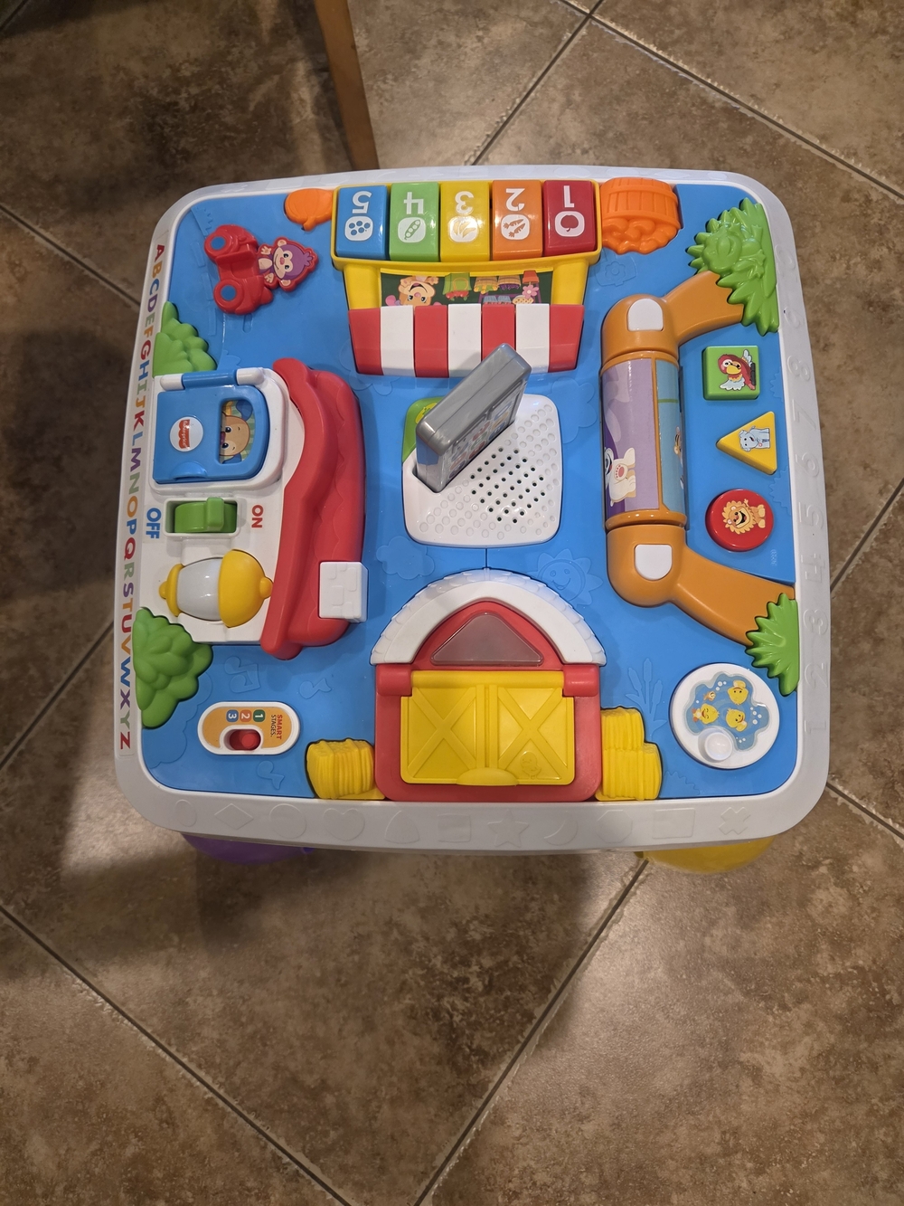 Fisher-Price Bright Multicolor Learning Activity Table